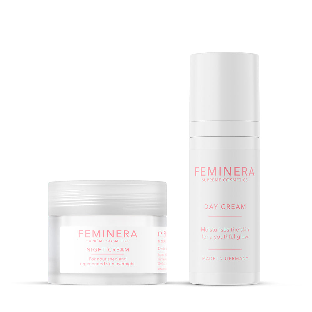 Duo Tages- und Nachtcreme: Anti-Aging Hautpflege für Tag und Nacht