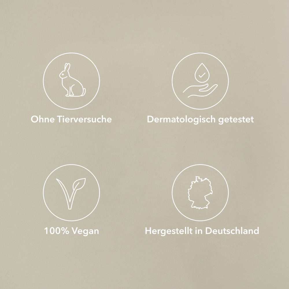 Feminera: Ohne Tierversuche, Dermatologisch getestet, 100% vegan, Hergestellt in Deutschland