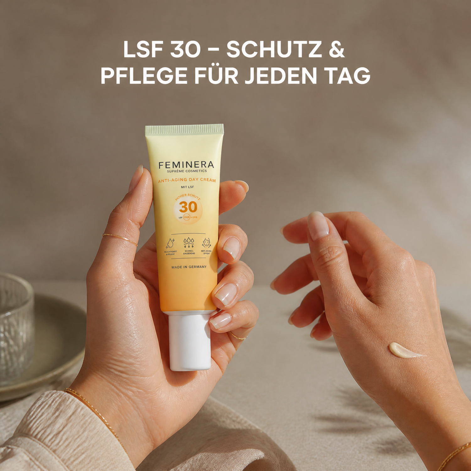 Tagescreme mit LSF 30
